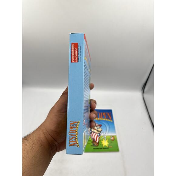 NES Open Tournament Golf Complete in Box CIB (Nintendo, NES 1991) Very Good - Picture 8 of 15